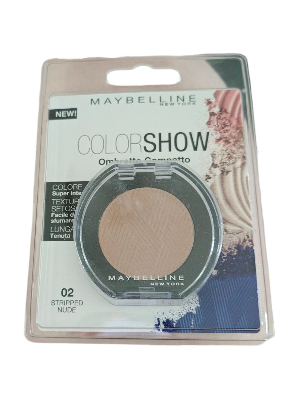 Maybelline Color Show Eyeshadow 02 Stripped Nude